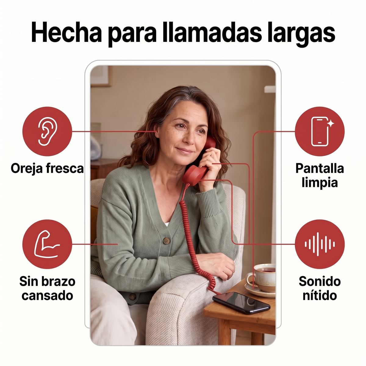 Teléfono Retro para Smartphones